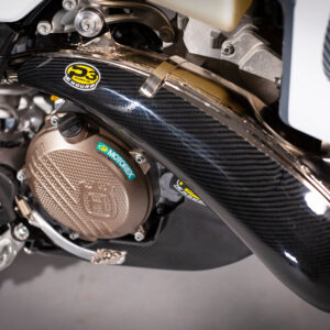 P3 Carbon Pipe Guard MAXCoverage KTM / Husqvarna / GasGas 250/300 Models | 2023 - 2027 (See Fitment Chart)