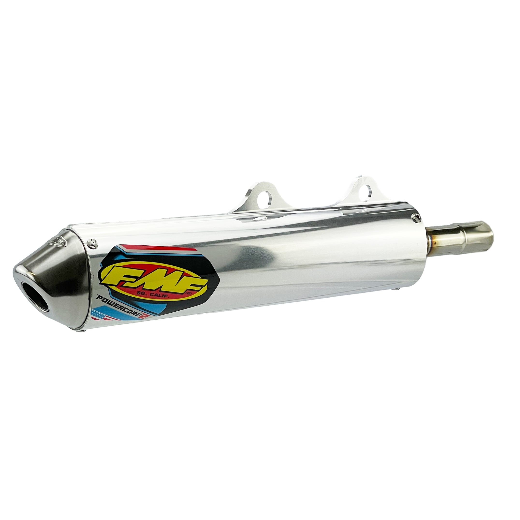 Powercore 2 Exhaust Silencer 88-04 Kawasaki KX 500 - FMF 022066