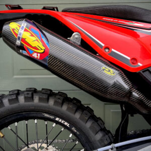 P3 Carbon "Cut" Version Muffler Guard Beta R/RS/RR-S 4T | 2020 - 2026 FMF