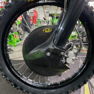 P3 Carbon Front Brake Guard | KX250/F  2019 - 2027 | 450 2019 - 2026 (See Fitment Chart)