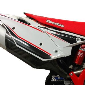 P3 Carbon Muffler Guard Beta RR/RS/RR-S 4T | 2010-2019 (See Fitment Chart)