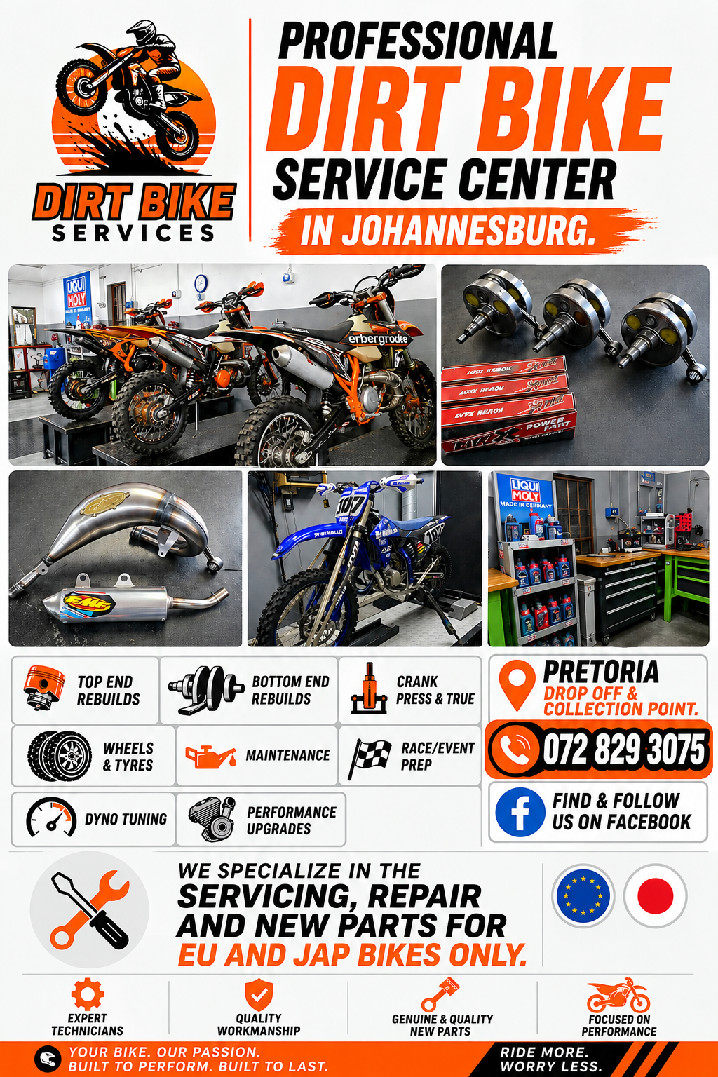 KTM300 Top End Rebuild Kit 2008 - 2016 - Image 2