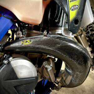 P3 Carbon MAXCoverage Pipe Guard FMF Gnarly / Fatty:  Sherco SE250/300 2020 - 2027 |* (PLEASE READ NOTES)