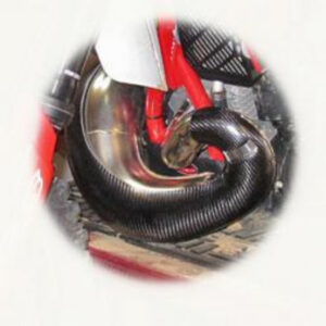 P3 Carbon Pipe Guard FMF: GasGas EC250/300 2008-2010 | XC250/300 2008-2010