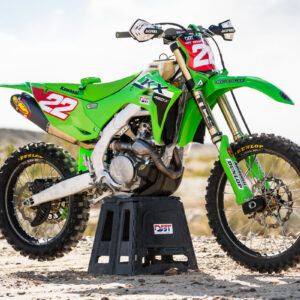 P3 Carbon Skid Plate KX450/X/SR 2024 - 2026 With Integrated Linkage Guard (See Product 306074 for Non - Linkage Guard Version)