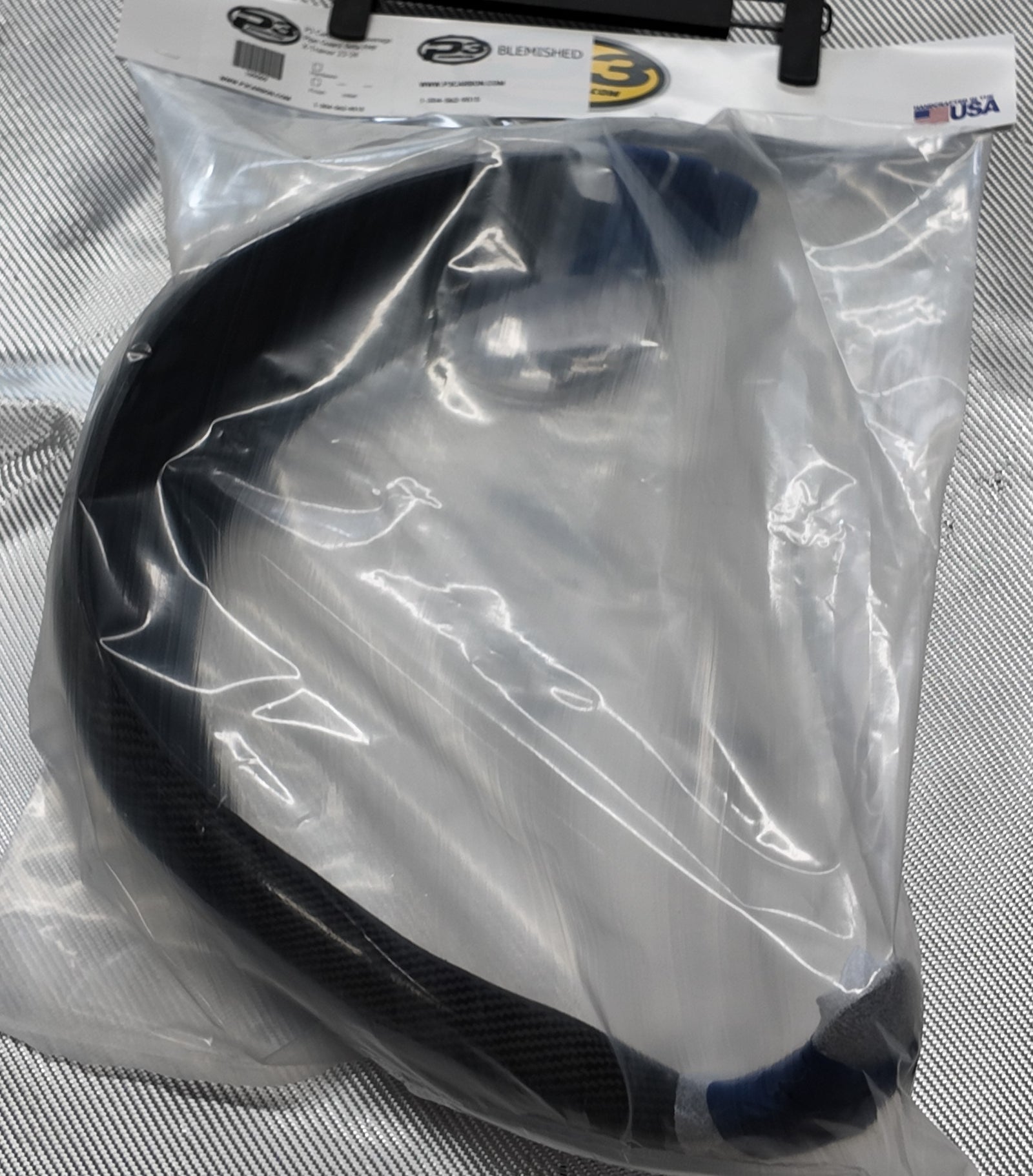 BLEMISHED GRADE B - P3 Carbon Pipe MAXCoverage Pipe Guard Beta FMF X-TRAINER | 2023 - 2026