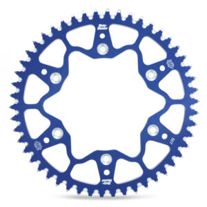 6200724TAU Moto-Master Blue Alloy Rear Sprocket — Husaberg / Husqvarna