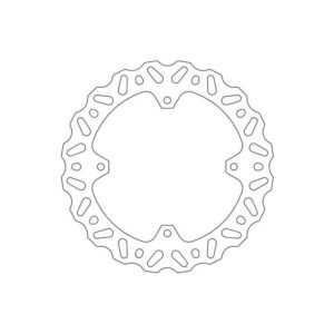 110365 Moto-Master Brake Disc-Rear-200mm