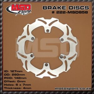 MSD858 Brake Disc-Front-260mm