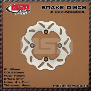 MSD894 Brake Disc-Front-218mm
