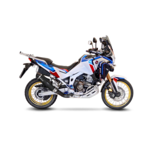 Leo Vince LV1 Evo Black Slip-On-CRF1100L Africa Twin