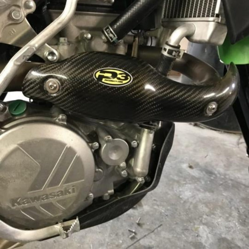 P3 Carbon Heat Shield Kawasaki KX450F | 2016 - 2018