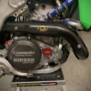 P3 Carbon MAXCoverage Heat Shield Kawasaki KX450 (F/X/SR) PRO-CIRCUIT | 2024 - 2026