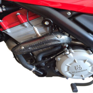 P3 Carbon Heat Shield Husqvarna TR650 Terra/Strada | 2013-2014
