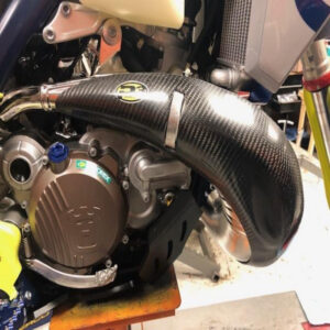 P3 Carbon Pipe Guard MAXCoverage KTM/HQV/GASGAS 250/300 | 2019-2023 (See Fitment Chart)