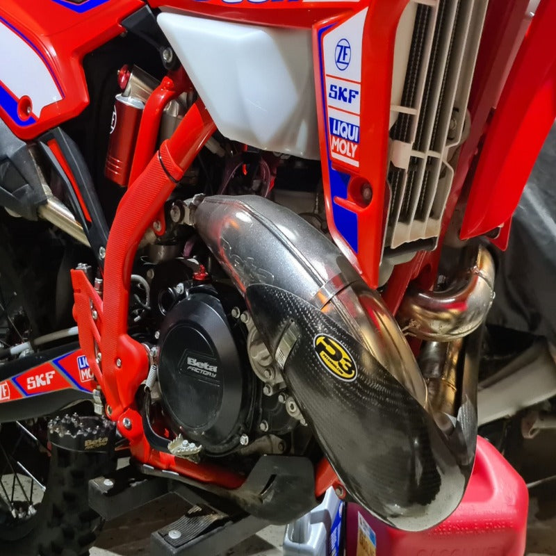P3 Carbon Pipe Guard Beta 250/300 RR/RX/X-PRO Enduro & Racing | 2019 - 2026 (For MAXCoverage See Product 109065) - Image 3