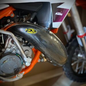 P3 Carbon Pipe Guard KTM 50SX | HUSQ TC50 | GasGas MC50 2024 - 2027