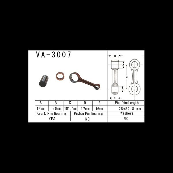 Suzuki LT160/LT-F160 Quadrunner ATV Conrod Kit (Vesrah)