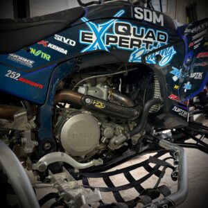 P3 Carbon Heat Shield Yamaha YFZ450 With HMF Exhaust | 2004 - 2027