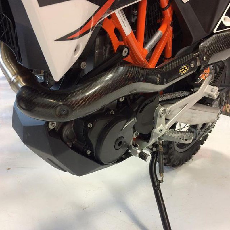 P3 Carbon Heat Shield KTM 690 Enduro/SMC | 2008-2018