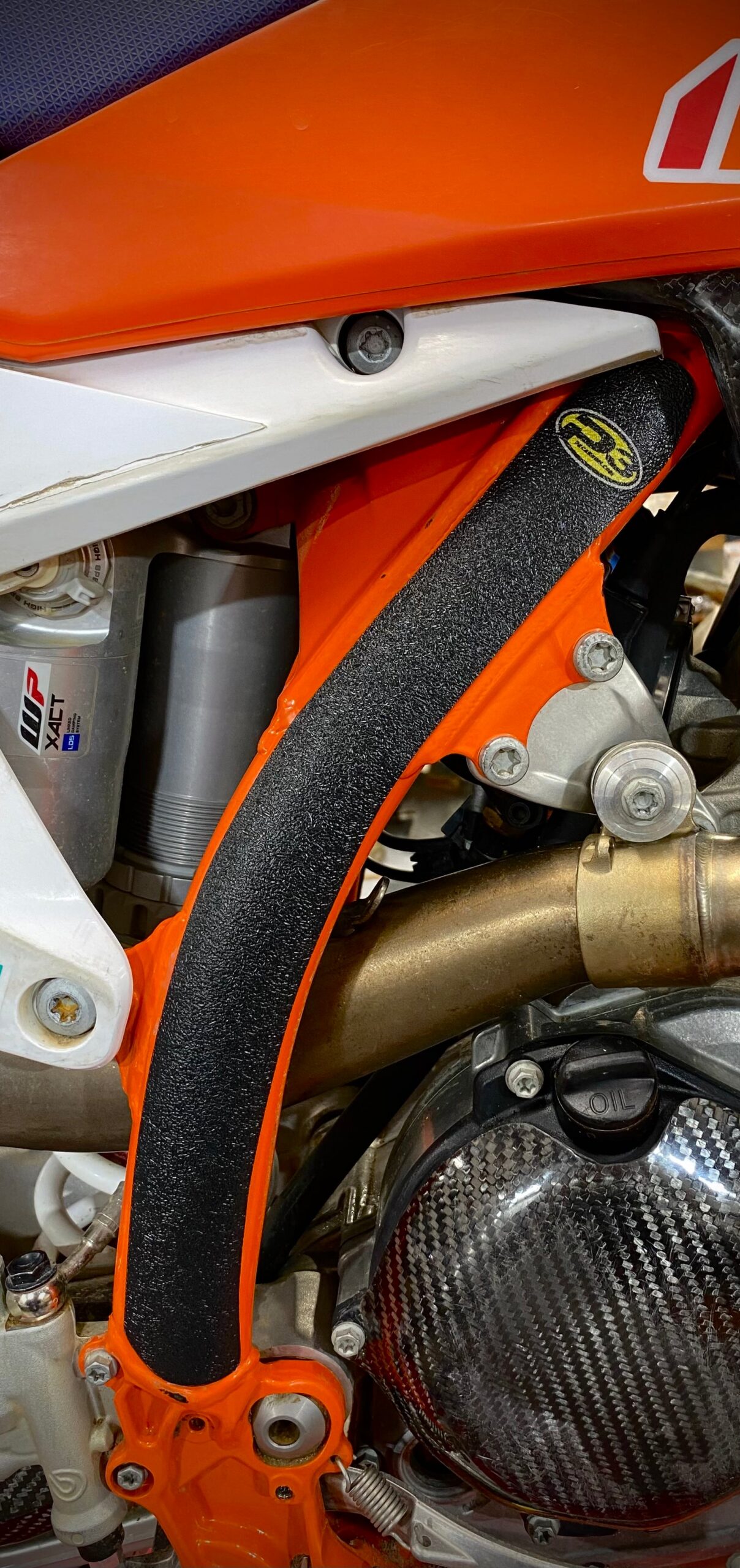 P3 Carbon SX-GRIP Guards Frame Protectors KTM | 2023 - 2027 | See Fitment Chart Below - Image 3