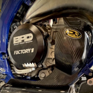 P3 Carbon Enduro Skid Plate | Sherco SE250 & 300 | 2025 - 2027 (With Linkage Protection)