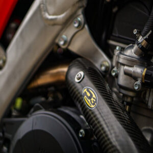 P3 Carbon Heat Shield Yoshimura: Honda MAXCoverage CRF450X/450L/RL | 2019-2026