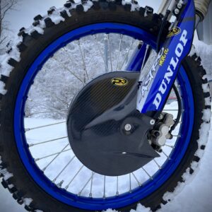 P3 Carbon Front Brake Guard | YZ125/250(X) & YZ250/450F(X) / Fantic | 2008 - 2027 (See Fitment Chart)