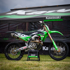 P3 Carbon Fiber Skid Plate KX250 / X 2025 - 2027 | NO Integrated Linkage Guard (See Product 306053 for Linkage Guard)