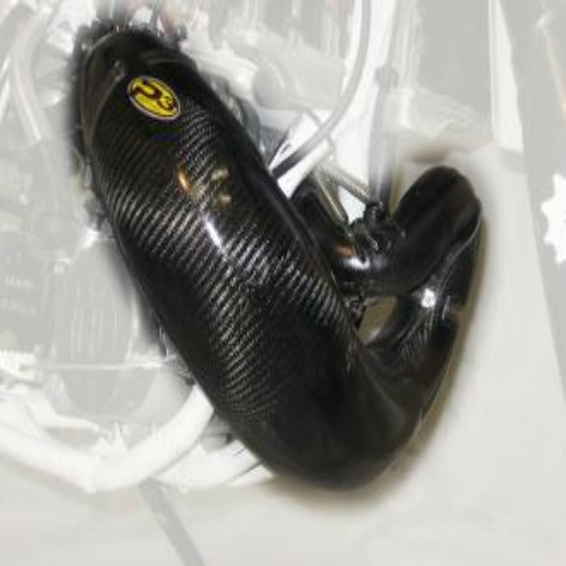 P3 Carbon Pipe Guard FMF Gnarly Husqvarna WR 250/300 2007-2014 - Image 2