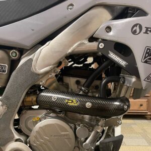 P3 Carbon Heat Shield Yoshimura: Kawasaki KX250 (F/X/XC)  | 2021 - 2024