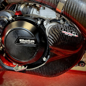 P3 Carbon Skid Plate Beta 250|300 RR/RX | 2020 - 2026 (Including Race / X-PRO Models) | WITH Linkage Protection