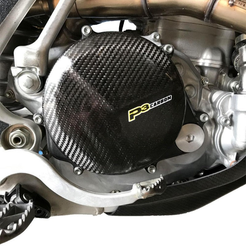 P3 Carbon Clutch Cover Honda CRF450R/RX/RWE | 2017 - 2026 (See Fitment Chart)