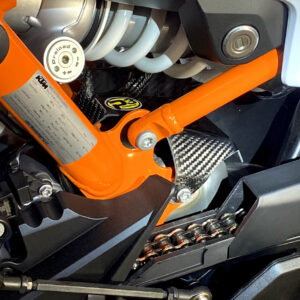 P3 Carbon Shock Heat Shield | KTM 790 & 890 (All Models) 2024 - 2027 | Husqvarna Norden 901 2024 - 2027 (See Fitment Chart)
