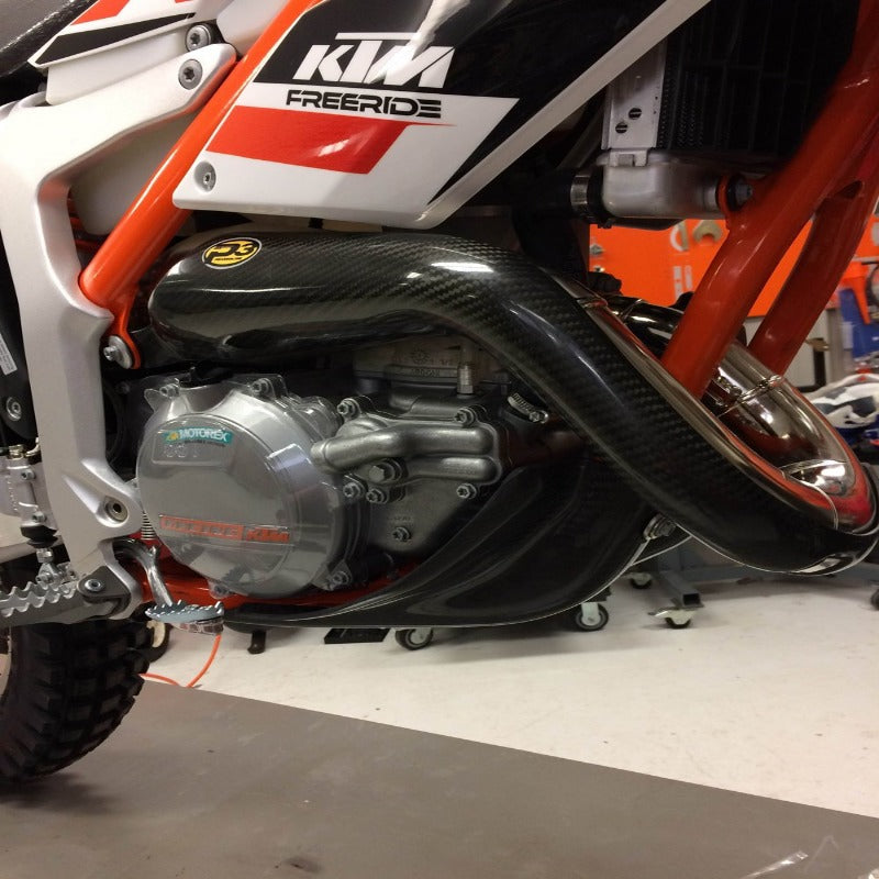 P3 Carbon Pipe Guard KTM Freeride 250/260R | 2014-2018