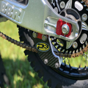 P3 Carbon Chain Guide | Honda CRF110 OEM Stock / BBR Superstock Swingarm | 2013 - 2026 (Any Other BBR Swingarms Use Product 701006)