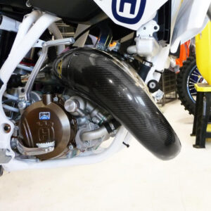 P3 Carbon Pipe Guard STOCK/FMF Husqvarna TC/TX 125 2016-2018 | TE 125/150 2017-2019 | KTM 125/150 SX 2016-2018 | 150 XC-W 2017-2019 | 125 XC-W 2017-2019