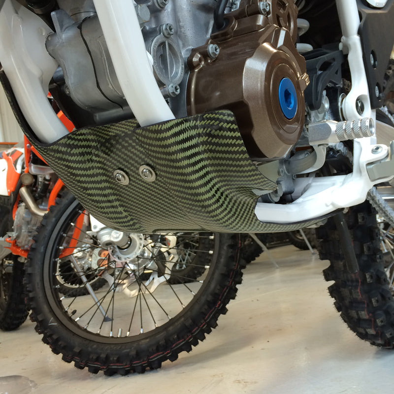 P3 Carbon Hybrid Skid Plate KTM/HUSA/HUSQ 250/350 | 2011-2016 (See Fitment Chart) - Image 6