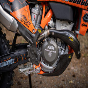 P3 Carbon Enduro Skid Plate KTM SX-F/XC-F | HUSQ FC/FX 250/350 2019-2022 | GASGAS EX250F / EX350F / MC250F 2021-2023 (See Fitment Chart)
