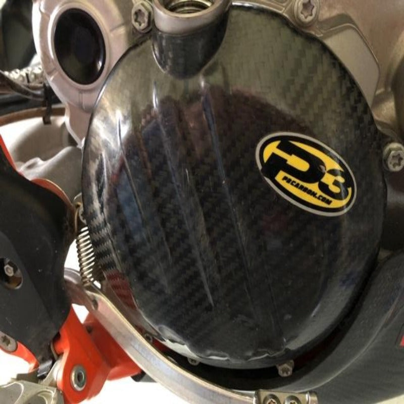 P3 Carbon Clutch Cover KTM 250/300 | 2017 - 2023 (See Fitment Chart) - Image 3