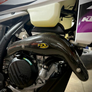 P3 Carbon Heat Shield KTM 250 XC-F / 250 SX-F 2023 - 2027 | HUSQ FC250 / FX 250 2023 - 2027 | GasGas 250F 2024 - 2027 Models (See Fitment Chart)