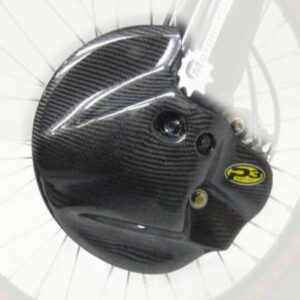 P3 Carbon Front Brake Disc Guard GasGas | 2004-2013