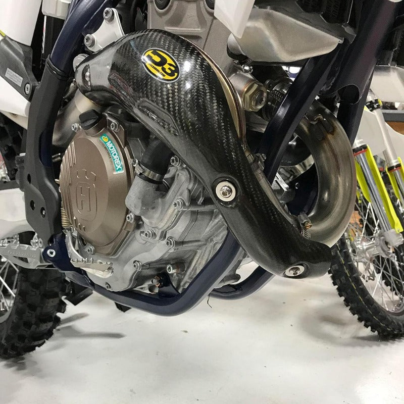 P3 Carbon Heat Shield Husqvarna FX 350 2019-2022 | FC 350 2019-2022 - Image 4