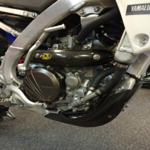P3 Carbon Heat Shield Yamaha / Fantic YZ250/450 F/FX/WR (Stock / FMF / Yoshi) | 2014 - 2027 2-Piece (See Fitment Chart)