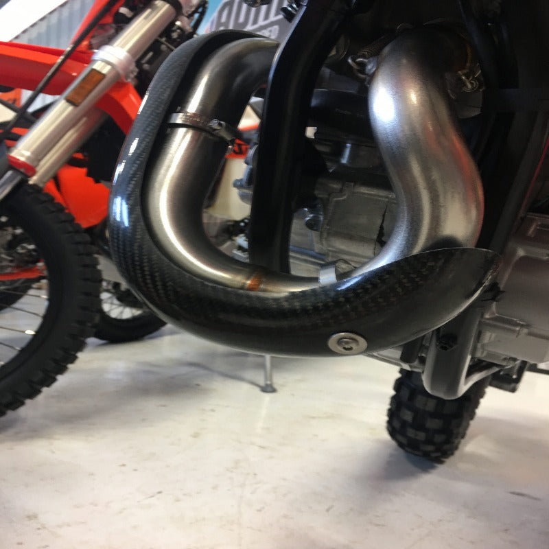 P3 Carbon Heat Shield MAXCoverage: KTM 350 EXC-F/XCF-W | HUSQ FE 350(S) 2020-2023 - Image 3