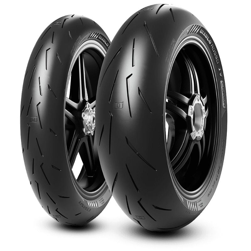 Pirelli 190/55ZR17 75W ROSSO 4 CORSA REAR - Image 2