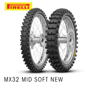 Pirelli NEW 100/90-19 62M MX32 MID SOFT REAR