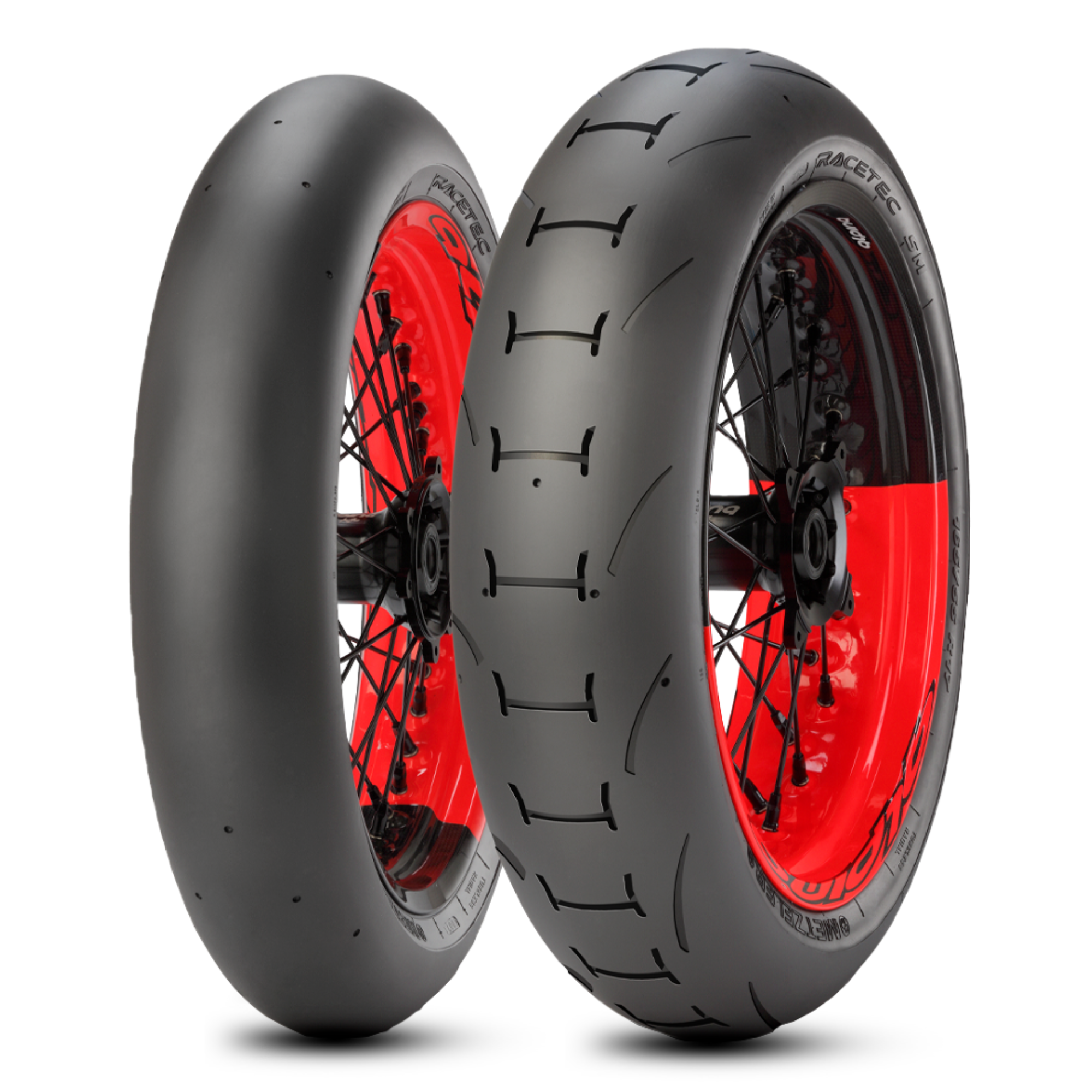 Metzeler 125/75R420 NHS TL SM K1 RACETEC SUPERMOTO FRONT - Image 2
