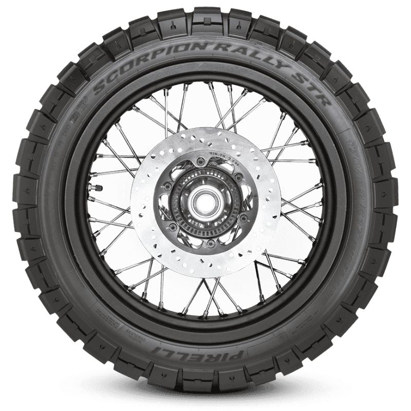 Pirelli 110/80R19 59H RALLY STR TL M/S FRONT - Image 3