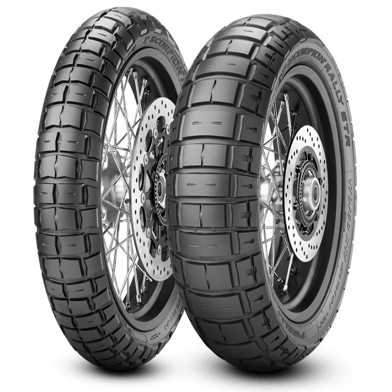 Pirelli 110/80R19 59H RALLY STR TL M/S FRONT - Image 2